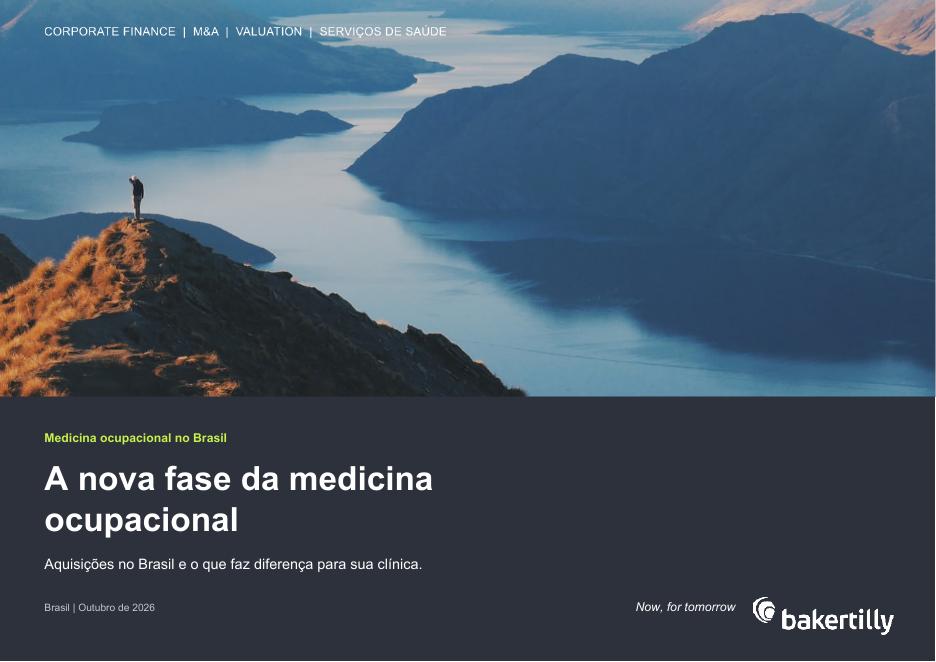 Capa do e-book “A nova fase da medicina ocupacional”